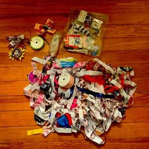 Kids hair bows & ribbon 🎀